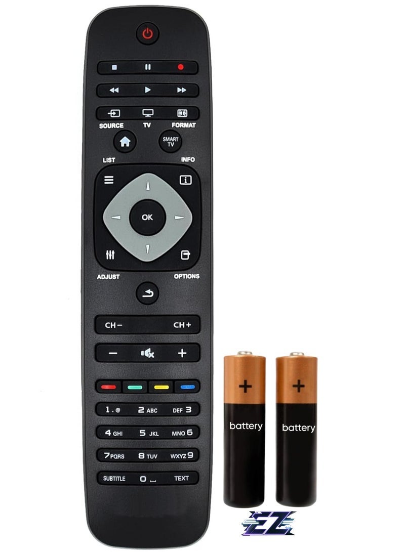 PopZa Replacement Remote Control for Philips 242254990467 | 2422 549 90467 | YKF309-001 with battery - Image 1
