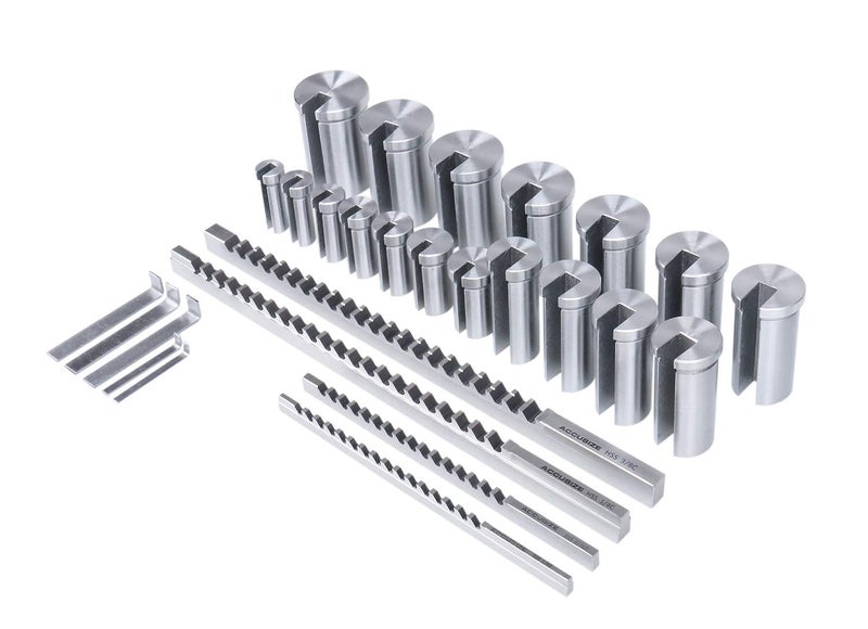Accusize Industrial Tools No 10-10A Conbination H.S.S. Keyway Broach Sets in Fitted Box, 5100-0012 - Image 5