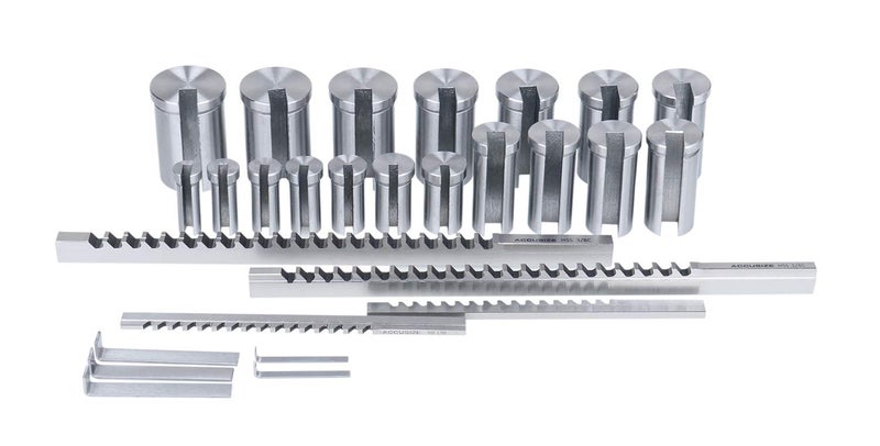 Accusize Industrial Tools No 10-10A Conbination H.S.S. Keyway Broach Sets in Fitted Box, 5100-0012 - Image 3