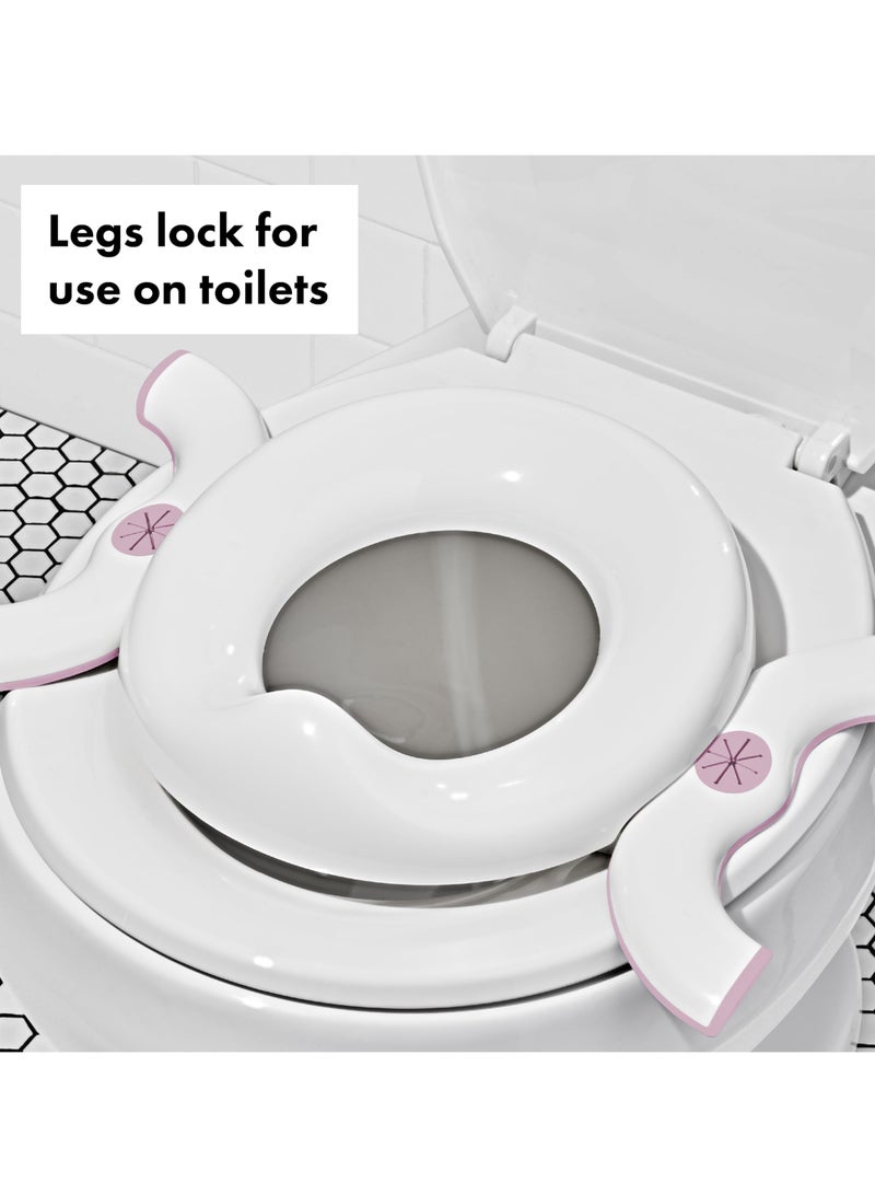 2-In-1 Travel Potty for Toddler, Portable and Foldable Toilet, Apply to Seat Emergency Toilet for Car, Camping, Outdoor, Indoor - Image 3