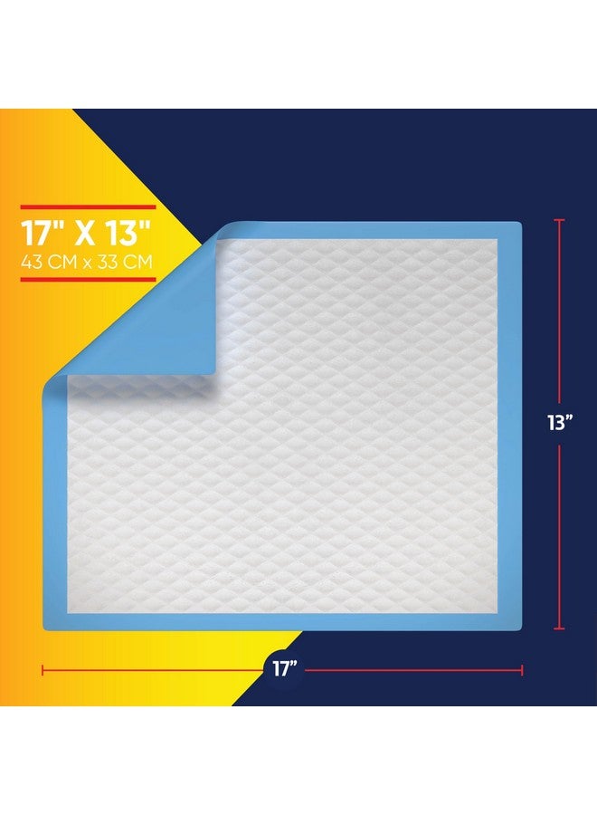Munfix 100 Pack Disposable Baby Changing Pads 17 X 13 Inches, Super Absorbent Incontinence Underpads, Waterproof Potty Training, Diaper Liners - Image 2