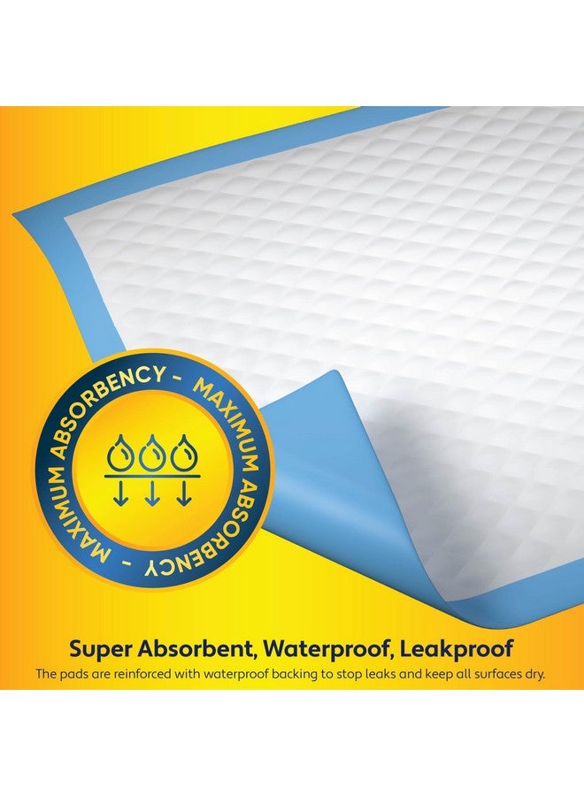 Munfix 100 Pack Disposable Baby Changing Pads 17 X 13 Inches, Super Absorbent Incontinence Underpads, Waterproof Potty Training, Diaper Liners - Image 3