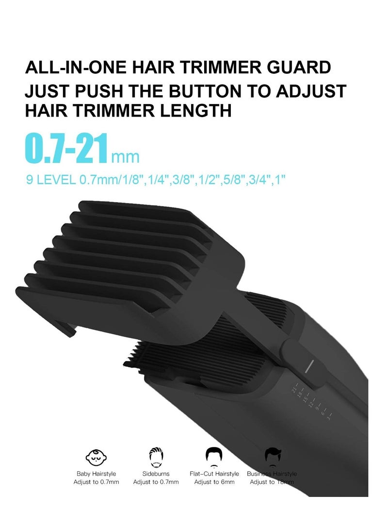 ENCHEN Hair Clippers for Men – Cordless Electric Trimmer, All-in-One Hair Cutting Kit, Rechargeable, Suitable for Kids, Home & Travel – Black - Image 3