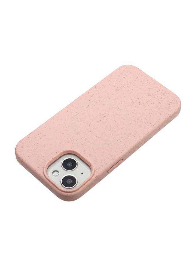 اس-توب جراب لهاتف iPhone 14 مصنوع من مادة القش المغناطيسية MagSafe من القمح + جراب هاتف TPU - Image 3