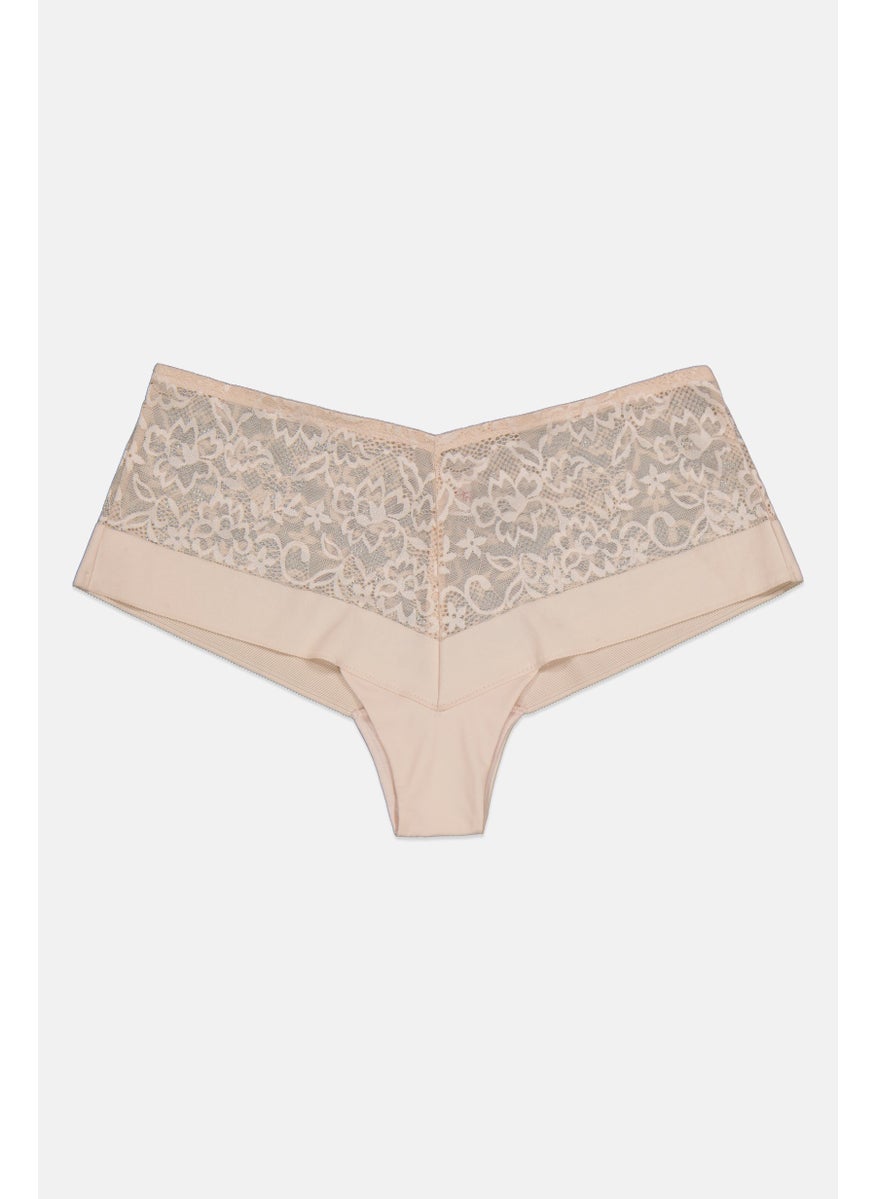 TRIUMPH Women Textured Pull On Panties, Ivory  - Image 1