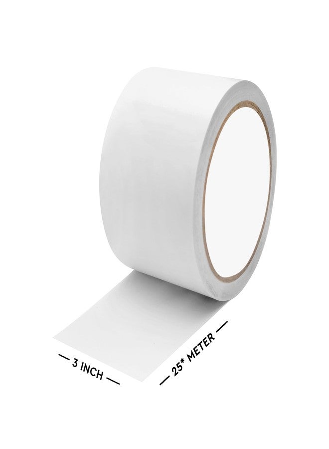 TREE MAISON CORONATING HOMES Vastu White Tape | Size - 3 Inch (72 mm) Approx | Length- 20 Meter (Approx) | Vastu Tape Remedy for Toilet | Vastu Tape for Main Door | Tape Remedy | Pack of 1 - Image 2