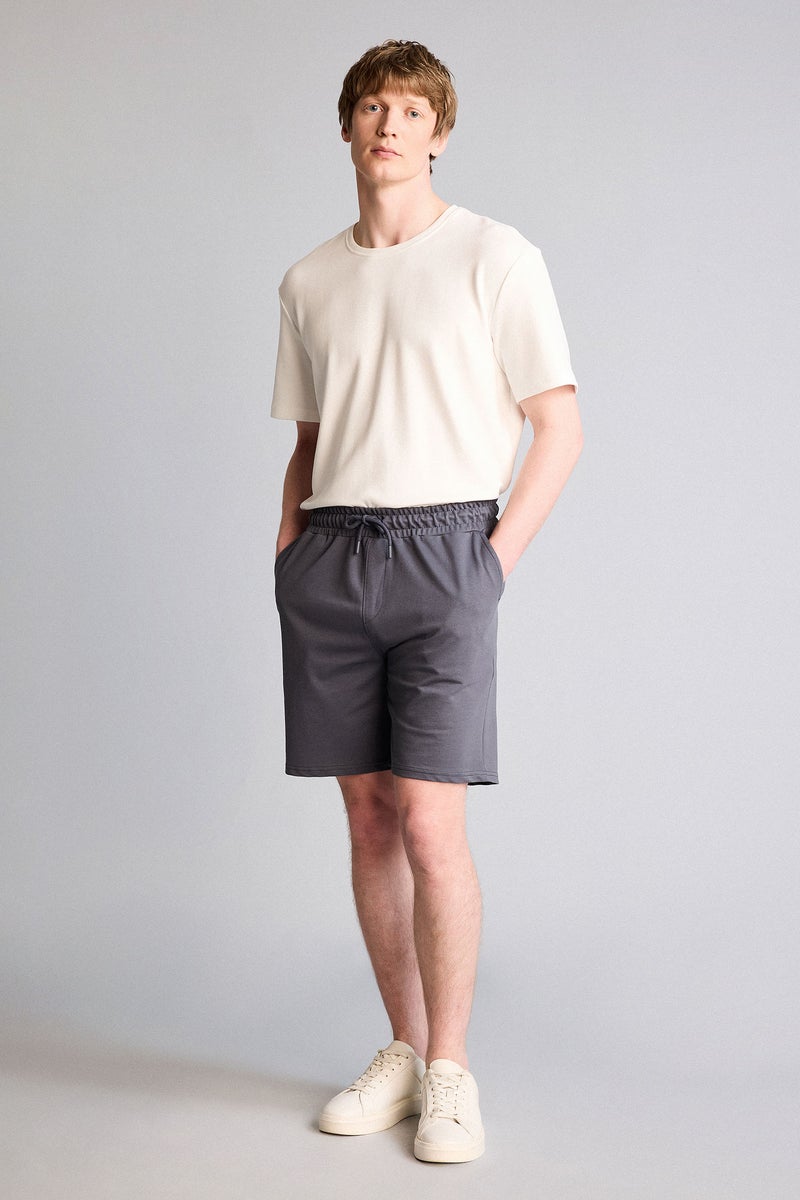 DeFacto Grey Man Regular Fit Shorts Casual - Image 2