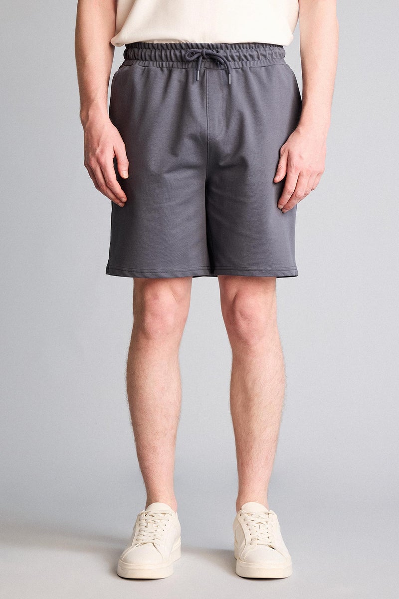 DeFacto Grey Man Regular Fit Shorts Casual - Image 3