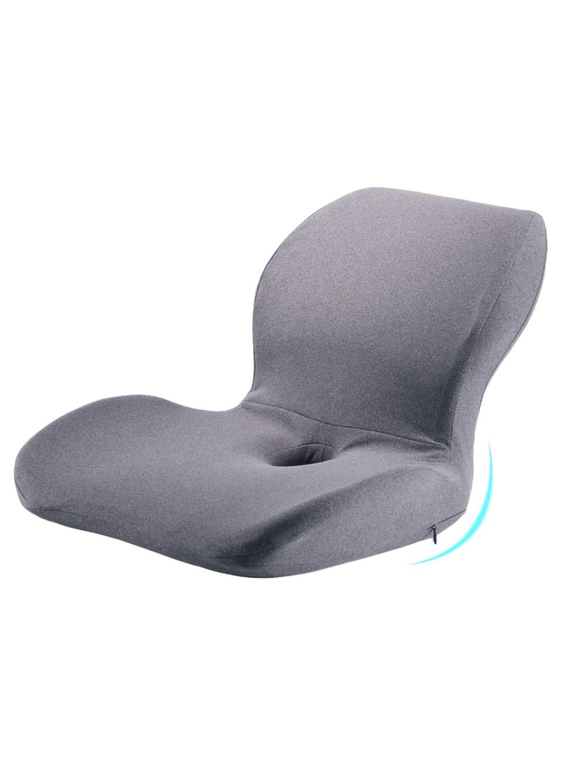 YelaJoy Pillows for Sitting,Donut Pillow for Tailbone Pain,Seat Cushion,Office Chair Cushions for Back and Butt Support,Lumbar Support Pillow for Gaming Computer Chair - Image 1