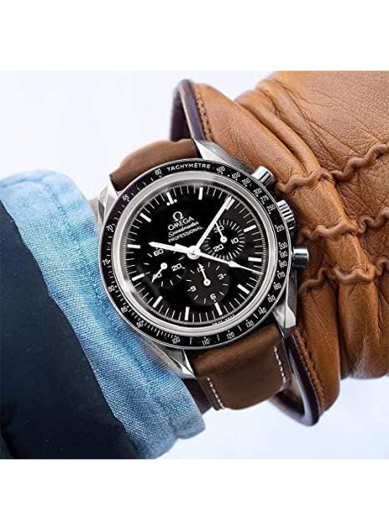 22mm Bands Compatible With Huawei Watch GT 3 Pro /GT2 Pro/GT3 46mm/GT 4/Watch 4 /GT2e 46mm/GT2 46mm/Watch 2 Classic With Quick Release Leather Skin Friendly With Comfortable For Men Women - Image 3