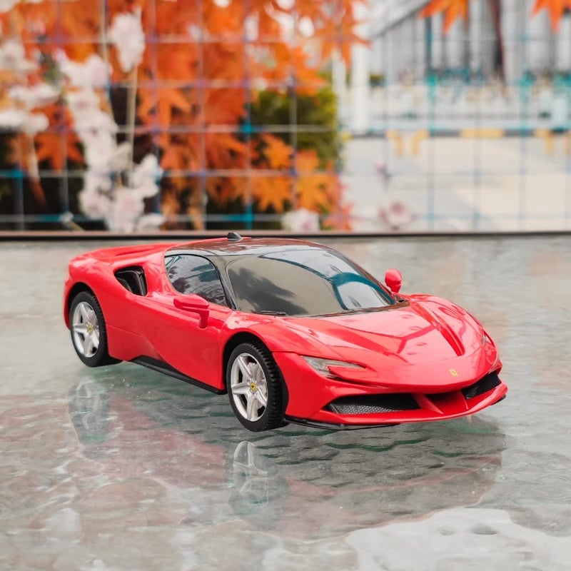 Rastar - Ferrari SF90 Stradale 1/18 Diecast Model with Remote Control - Red - 97500 - Image 2