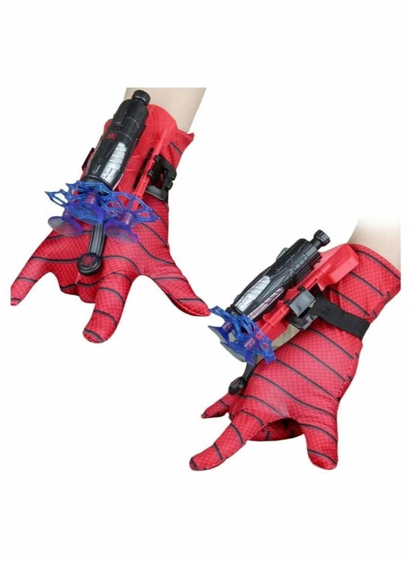 Grenric Launcher Gloves for Spiderman, Super Hero Web Shooter Kids, Spider-Man Dual Educational Toys, Spider Wrist Toys Toy Costume Cosplay Props Gift - Image 5