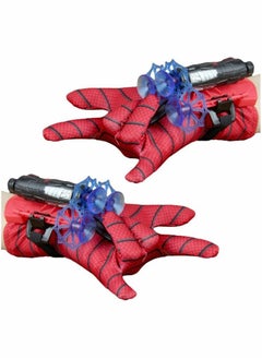 Y&D Launcher Gloves for Spiderman, Super Hero Web Shooter Kids, Spider-Man Dual Educational Toys, Spider Wrist Toys Toy Costume Cosplay Props Gift  - Image 1