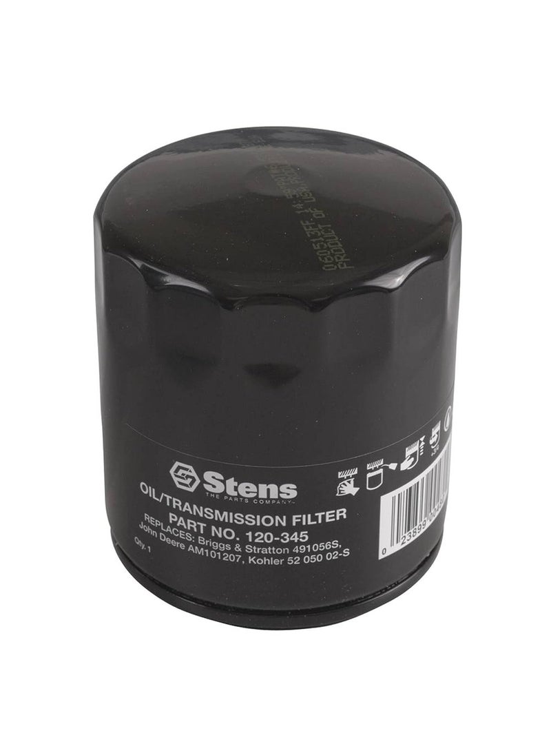 Stens Stens Oil Filter 120345 Compatible with Onan P216 P218 P220 BFA BGA BGAL BGD BGDL BGE BGEL BGM B43G and B48GM Woods With Kohler engines Caterpillar 216B 226B 216B3 1220185  - Image 1