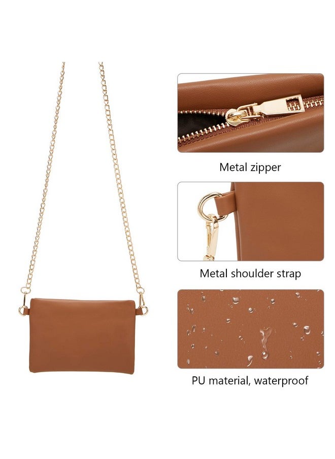 forestfish - Black Clutch Purses For Women Leather Small Crossbody Bags Evening Bags With Wrist Strap Shoulder Strap - Image 1