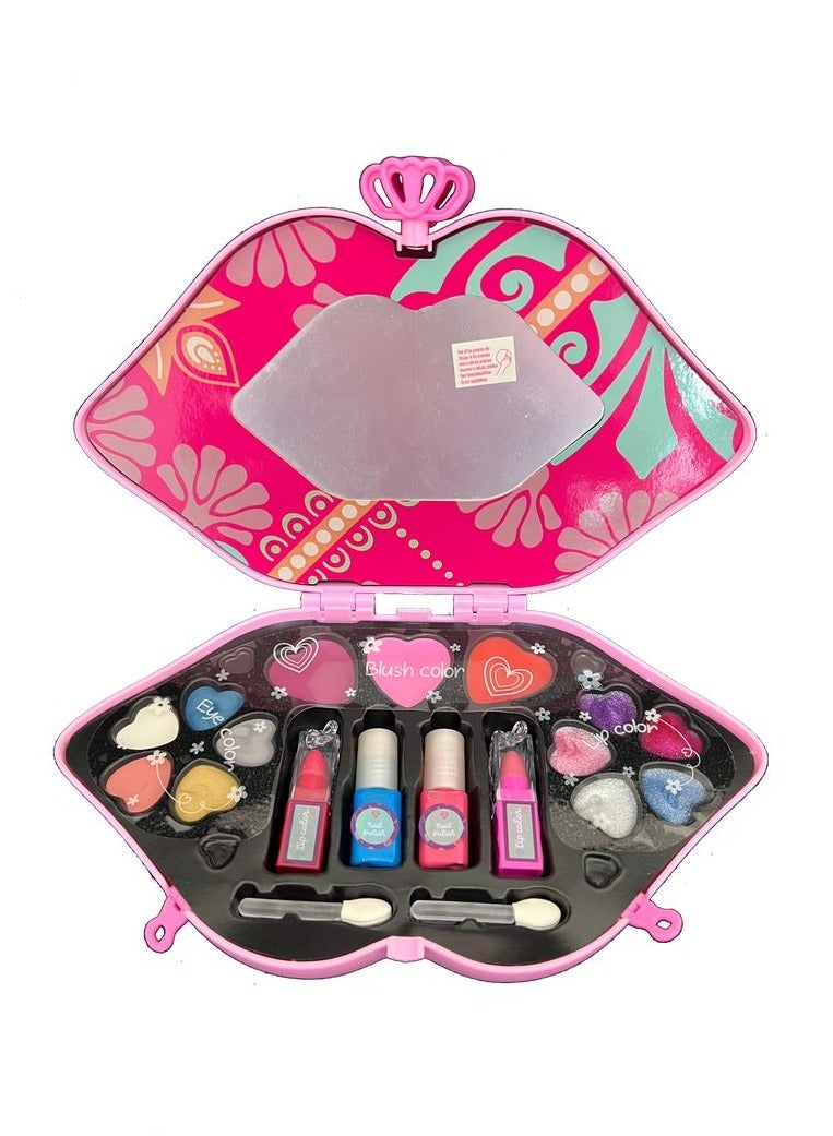 Shush! Lip Shape Makeup Handbag - Image 1