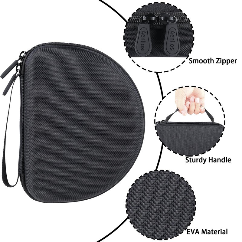 Aenllosi Hard Storage Case for Soundcore H30i Wireless On-Ear Headphones(Black,Case Only) - Image 5