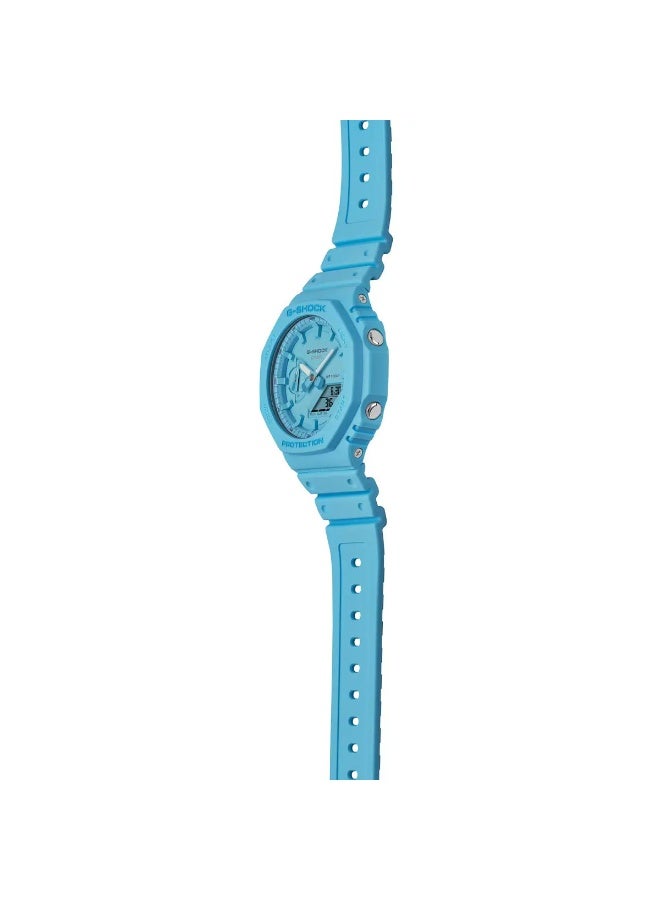 Casio G-Shock Analog-Digital Wrist Watch Light Blue - Image 3