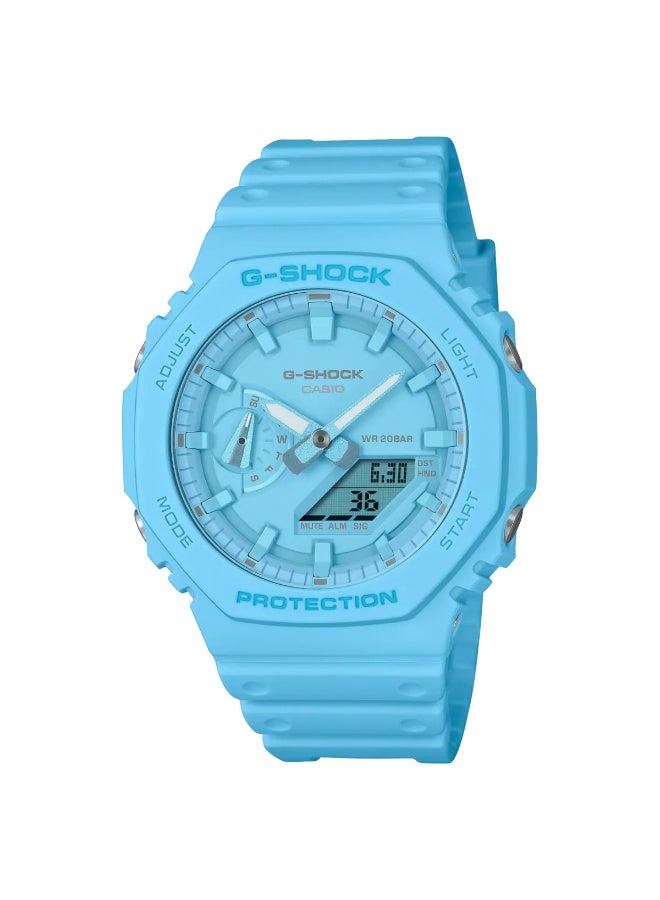 Casio G-Shock Analog-Digital Wrist Watch Light Blue - Image 1