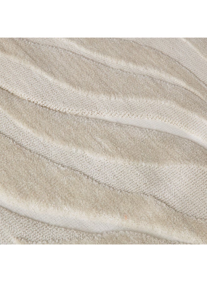 Home Box Milton Waves Knitted Microfibre Rug 75 X 150 Cm  - Image 2