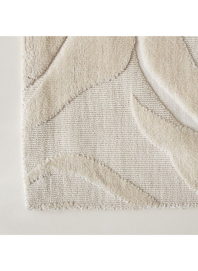 Home Box Milton Waves Knitted Microfibre Rug 75 X 150 Cm  - Image 1