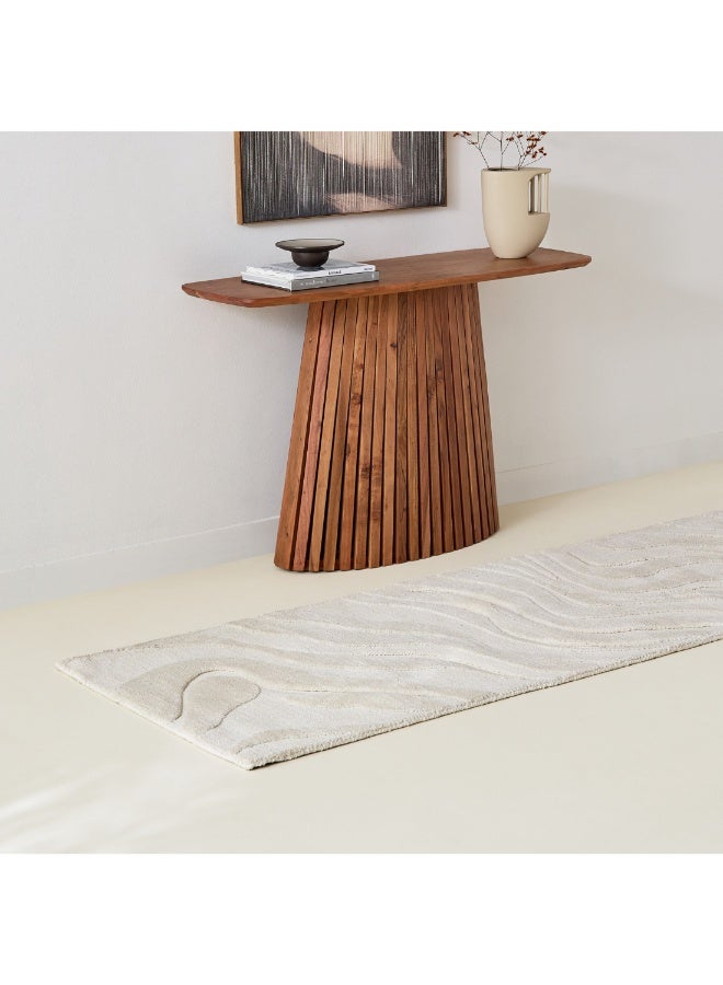 Home Box Milton Waves Knitted Microfibre Rug 75 X 150 Cm  - Image 3