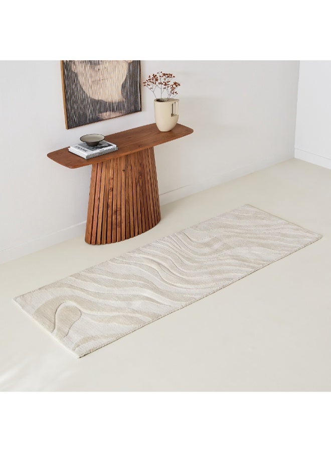 Home Box Milton Waves Knitted Microfibre Rug 75 X 150 Cm  - Image 4