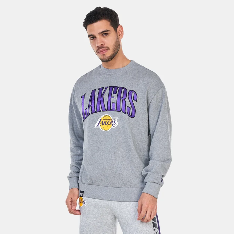 نيو ايرا سويت شيرت رجالي NBA لوس أنجلوس ليكرز بتصميم قوس