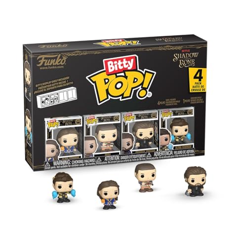 Funko Pop Bitty Netflix Alina Starkov General Kirigan Mal and Alina Starkov 09 Inch 22 Cm Shadow and Bone Collectable Stackable Display Shelf Included Gift Idea Cake Topper - Image 5