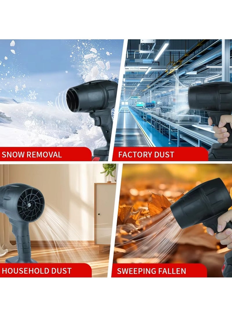 Generic 20V Mini Jet Turbo Fan with Lithium-Ion Battery – Portable Rechargeable Handheld Blower | High-Speed Airflow for Indoor & Outdoor Use | Lightweight, Cordless Leaf Cleaner  - Image 3