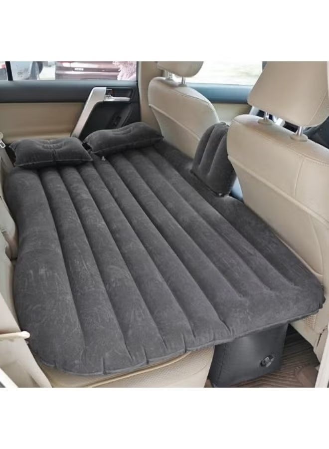 Car Inflatable Bed – Rear Seat Sleeping Mattress for SUV, Outdoor Camping & Travel – Beige - Image 3