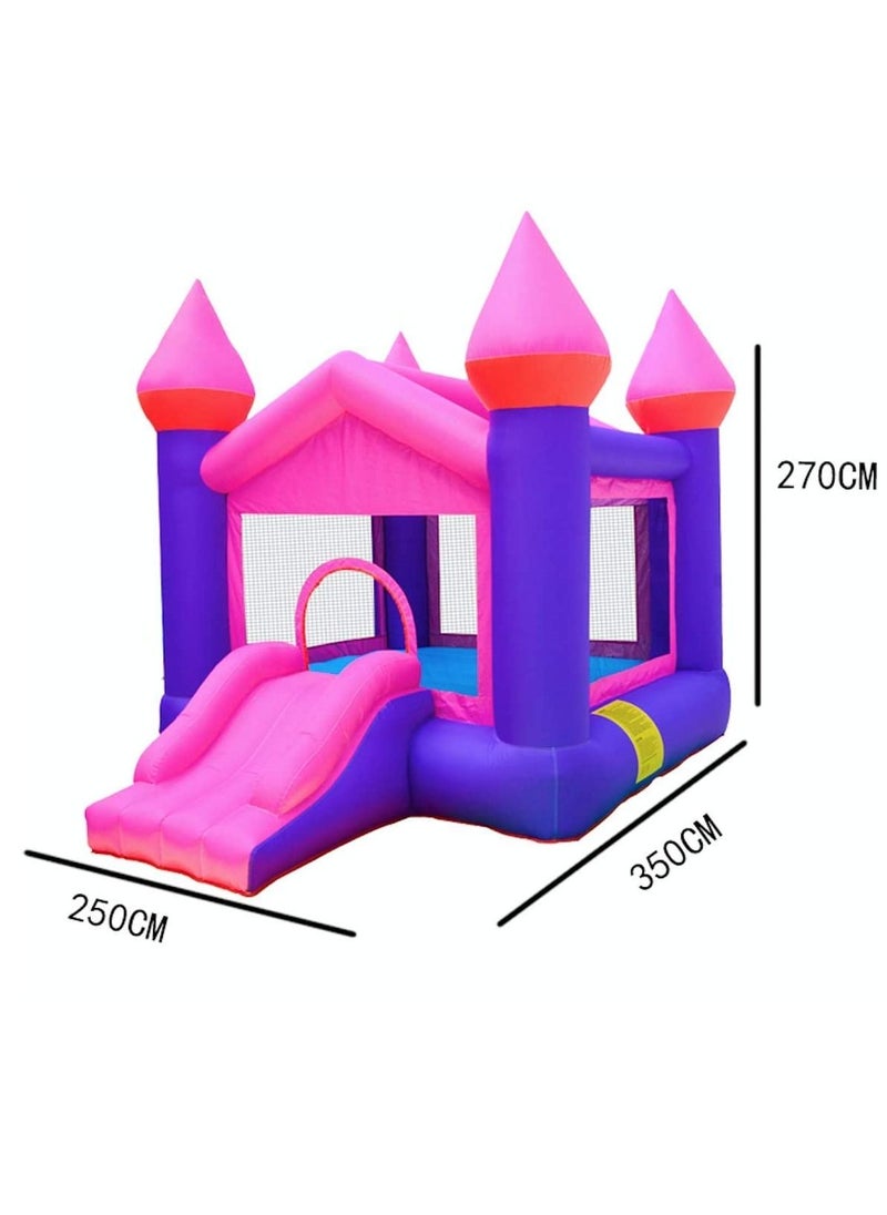 GT-Wheel - Inflatable Bouncy Castle, Princess Design Bouncing Slide, 350x250x270cm - Image 1