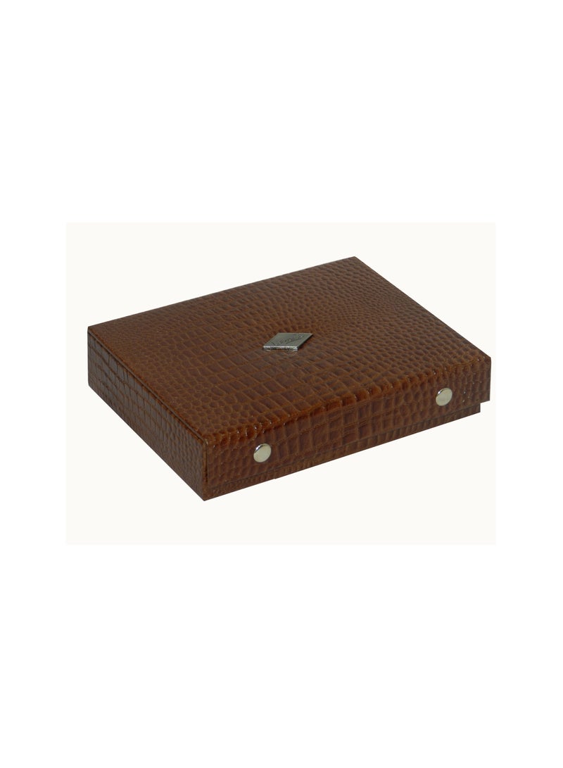LAVERI LEATHER Laveri Jewellery Box Ring Necklace Earring Bracelet Storage Box Leather Multifunction Jewelry Organizer Box  - Image 2