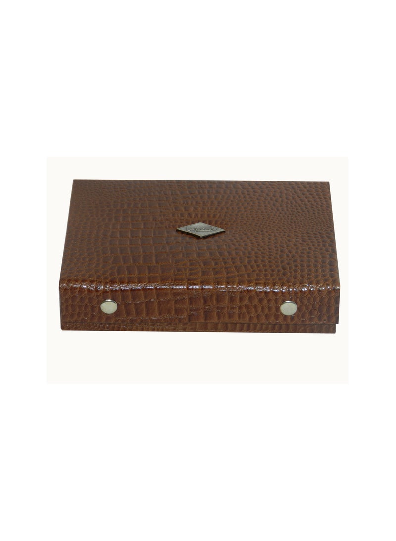 LAVERI LEATHER Laveri Jewellery Box Ring Necklace Earring Bracelet Storage Box Leather Multifunction Jewelry Organizer Box  - Image 5