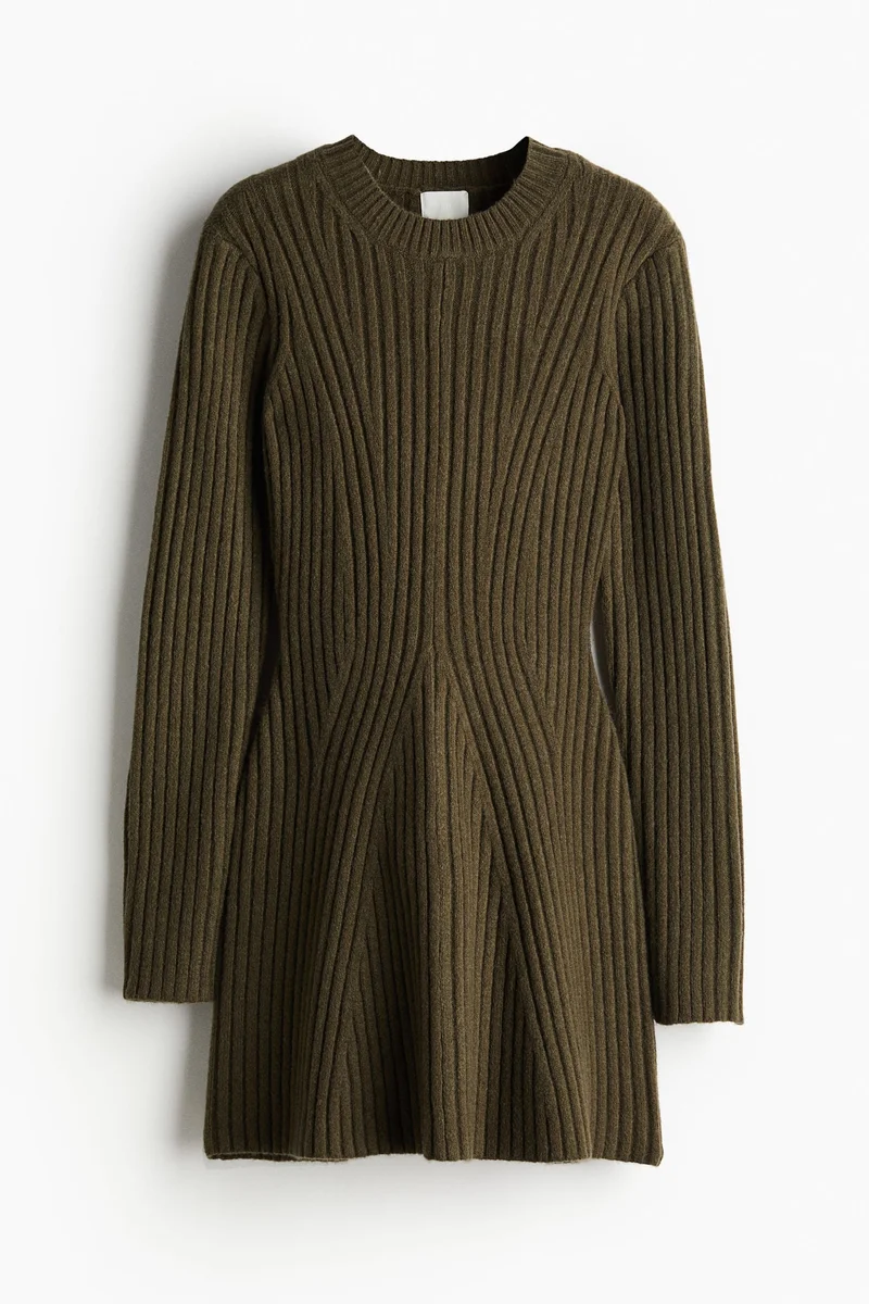 اتش اند ام Rib-Knit Dress