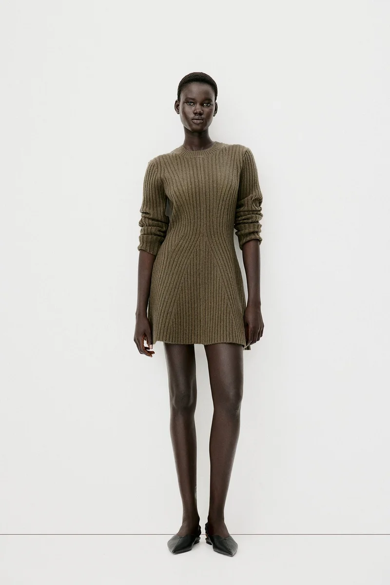 H&M Rib-Knit Dress