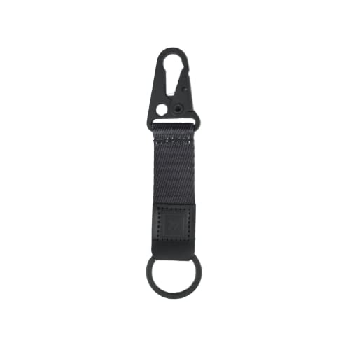 Thread Wallets Keychain Clip & Lanyard Hook: Durable Key Clip for Belt - Stylish & Compact Key Chain Clip for Keys, Keychain Lanyard Clips and Hooks for Easy Organization of Keys & Accessories (Black) - Image 1