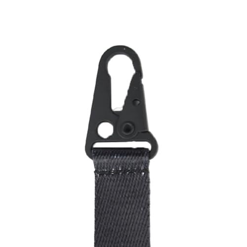 Thread Wallets Keychain Clip & Lanyard Hook: Durable Key Clip for Belt - Stylish & Compact Key Chain Clip for Keys, Keychain Lanyard Clips and Hooks for Easy Organization of Keys & Accessories (Black) - Image 2