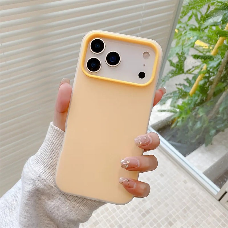 غطاء هاتف جيلي ملون ثنائي الاستخدام لهواتف iPhone 17 Pro Max و Pro و 17 و 17 Air - لمسة نهائية غير لامعة - Image 3