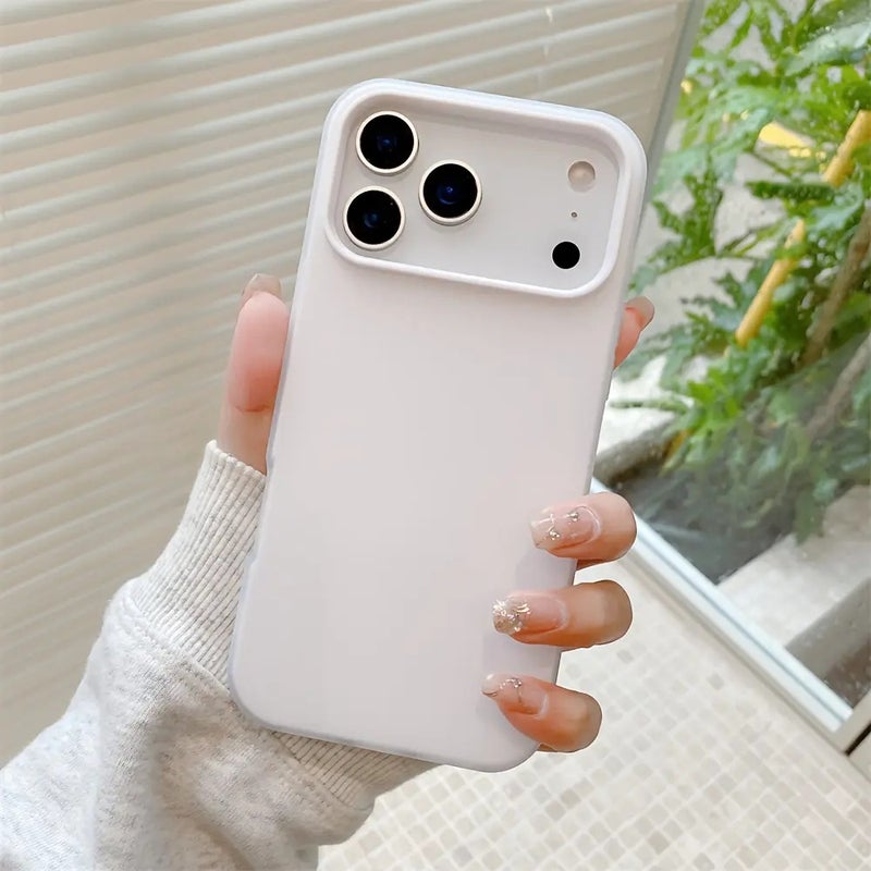 غطاء هاتف جيلي ملون ثنائي الاستخدام لهواتف iPhone 17 Pro Max و Pro و 17 و 17 Air - لمسة نهائية غير لامعة - Image 4