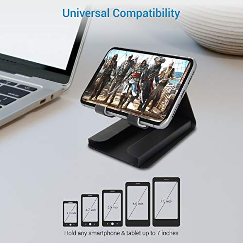 Portronics Modesk Plus POR-1196 Universal Mobile Phone Stand with Card Holder (Black) - Image 4