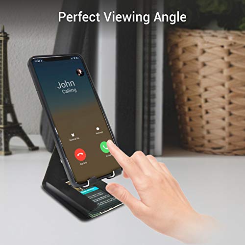 Portronics Modesk Plus POR-1196 Universal Mobile Phone Stand with Card Holder (Black) - Image 5