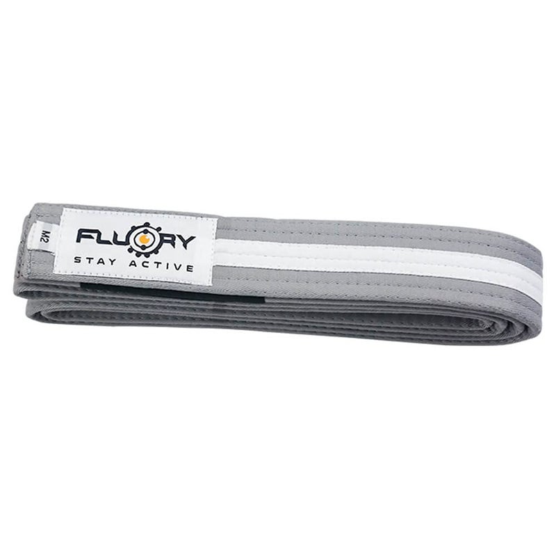 FLUORY FLUORY BJJ Belt for Kids, Brazilian Jiu Jitsu Belts Made of 100% Cotton  - Image 2