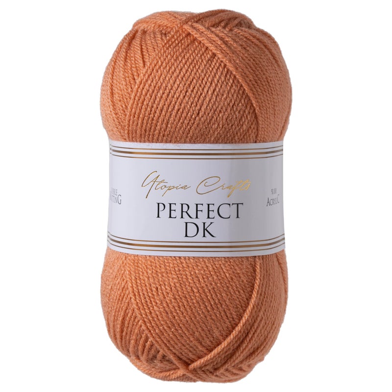 Utopia Crafts DK Double Knitting Yarn 100g Potters Clay