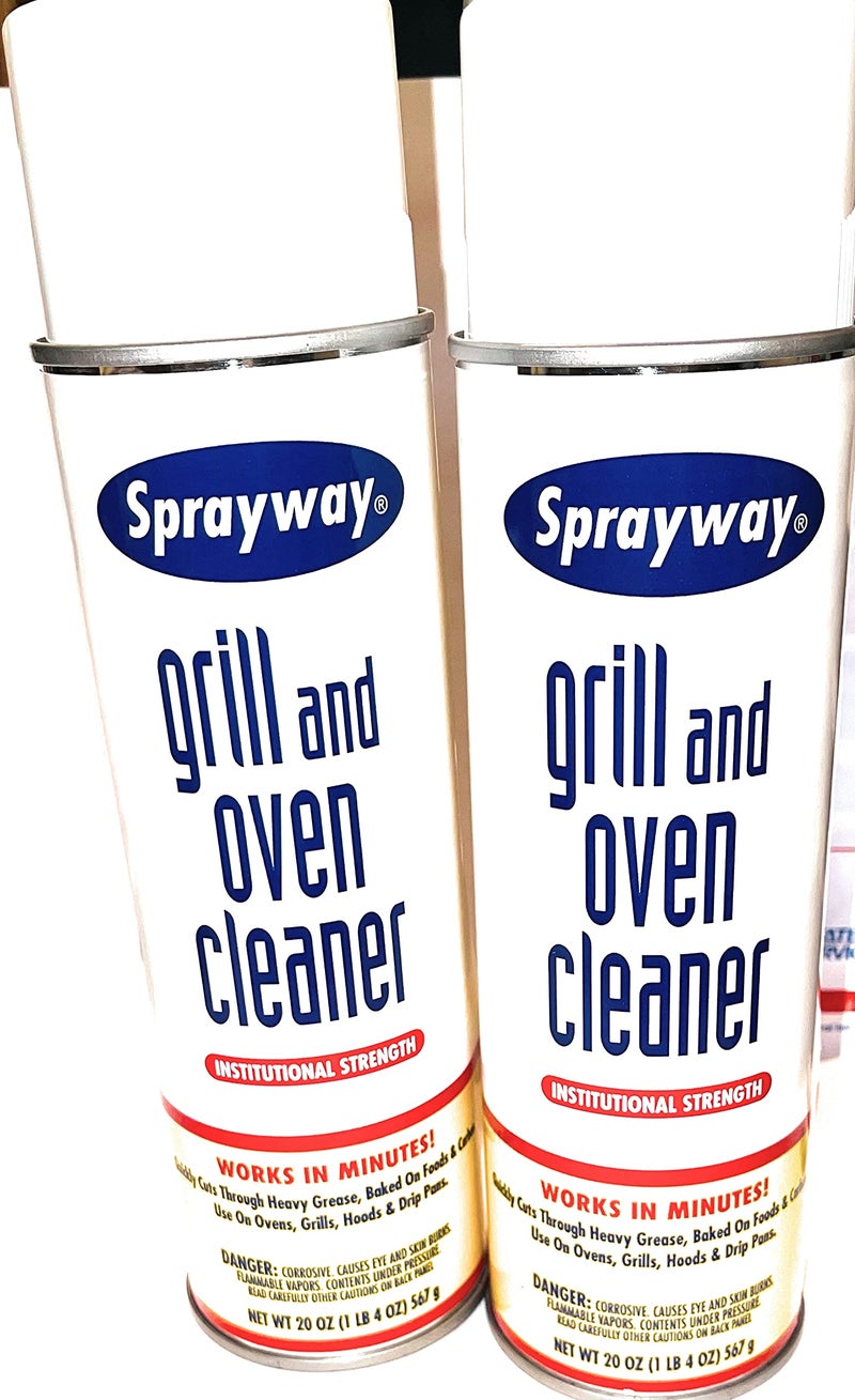 Sprayway Heavy-Duty Oven & Grill Cleaner, Removes Oil & Grease, 20 Oz, 20 Ounce(Pack of Two) - Image 3