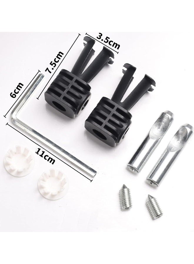 Royal Apex Universal Toilet Fixing Kit Stainless Steel Wall Hung Toilet Bolts Lid Screws And Top Fixing Hinges  - Image 2