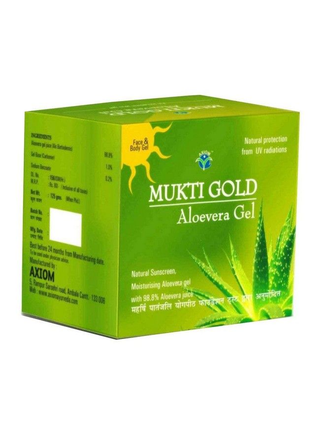Muktigold Aloevera Green Gel 125 Gm (Pack Of 3) - Image 3