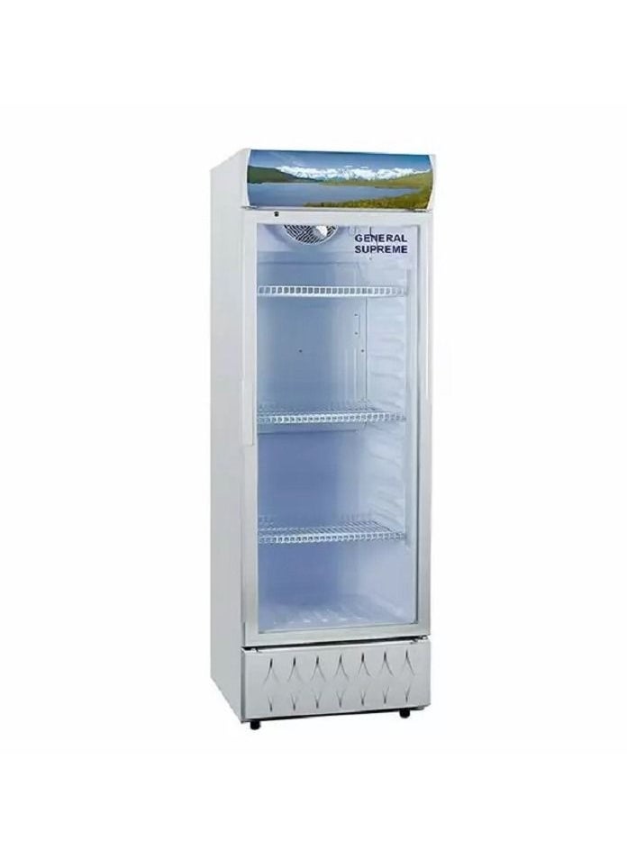 GENERAL SUPREME - Single Door Showcase Refrigerator (195 Ltrs), White - Image 1