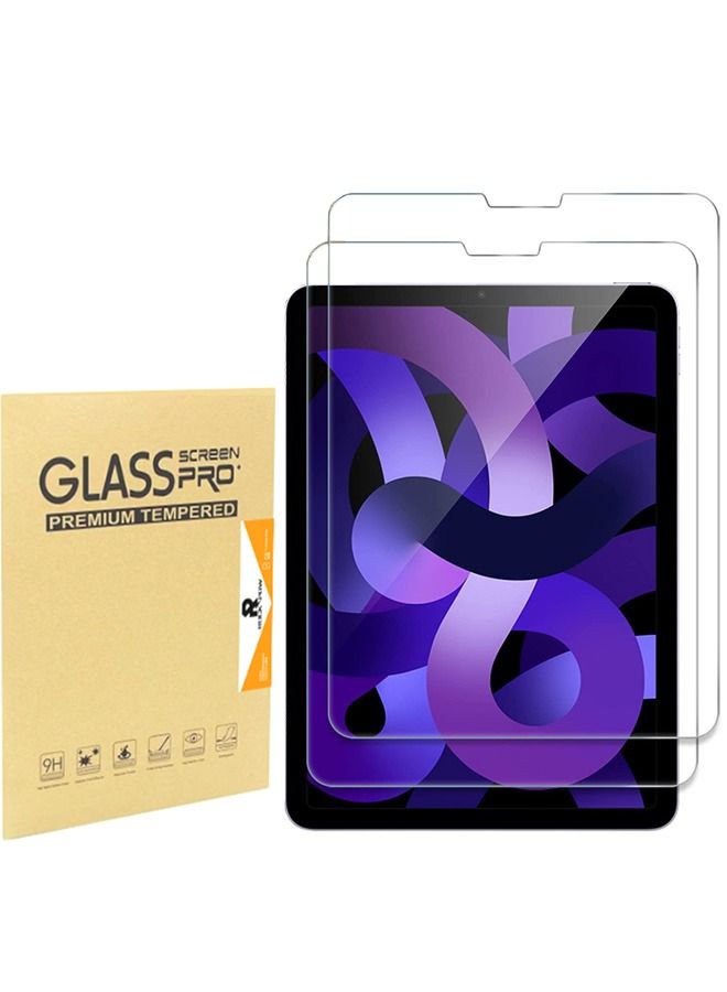 Rock Pow 2 Pack iPad Pro 11 Screen Protector 2022 2021 2020 2018, Tempered Glass Screen Film Guard Screen Protector for iPad Pro 11 4th 2022/3rd Gen 2021 /2nd Gen 2020/ 1st Gen 2018 Clear - Image 1