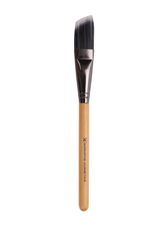 Narrative Cosmetics SFX Texture Makeup Brush with Synthetic Bristles & Natural Bamboo Handles - Image 1